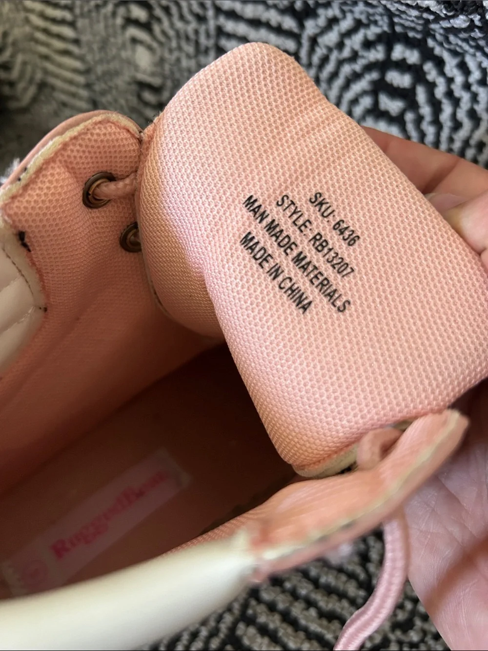Rugged Bear stylish pink